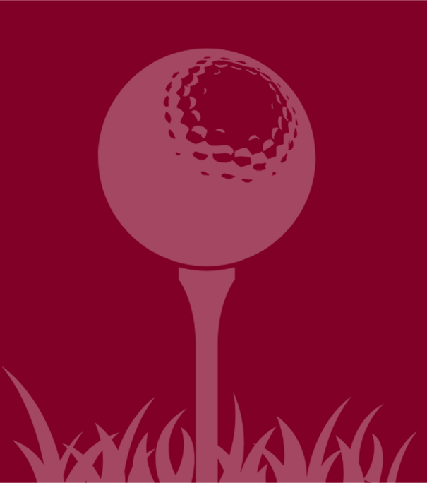 Golf Ball On Tee